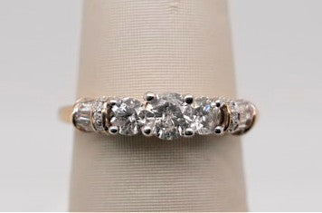 LADIES 10KY 1.08CTW DIA RING