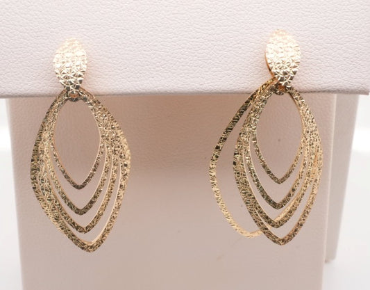 14KY DC DROP EARRING