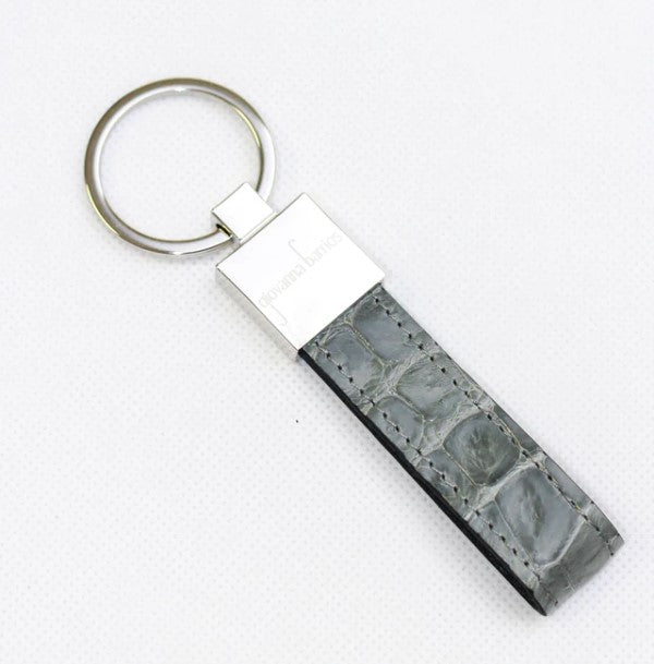 KEY HOLDER CROCODILE- GRAY