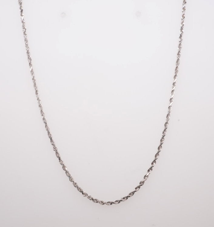 14KW 16" 1.4MM ROPE CHAIN