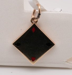 14KYG CARD TABLE CHARM