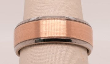 MICHAEL M TI-14KR GENTS BAND MB111