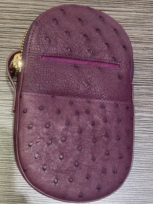 CELL PHONE CASE OSTRICH- PURPLE
