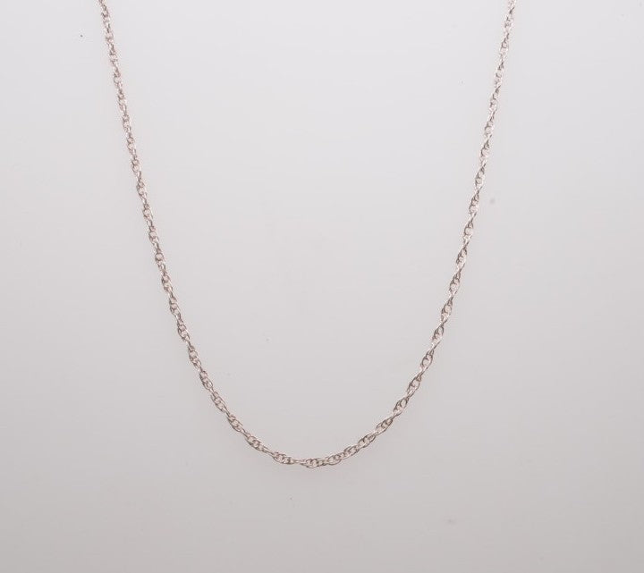 925 1.25 MM ROPE 18" CHAIN