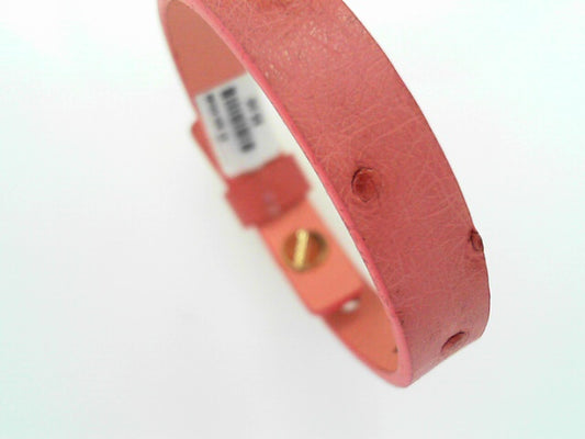 OSTRICH BRACELET LIGHT PINK