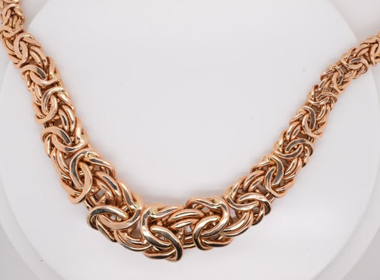 BYZANTINE 14KYG FASHION NECKLACE