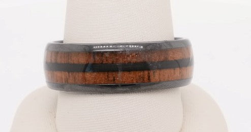 HIGH TECH CERAMIC 8MM INLAID W M1 GARAND WOOD