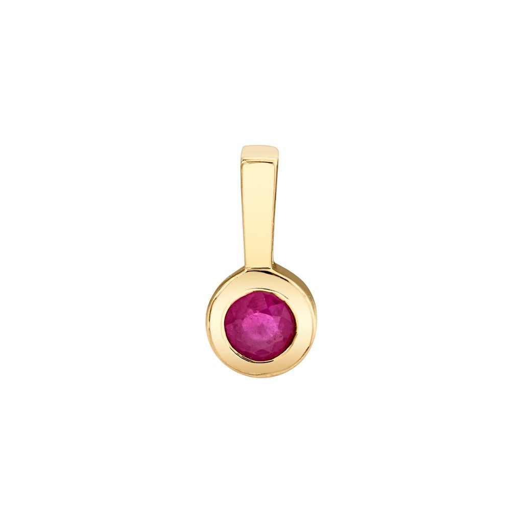 MICHAEL M 14KY FASHION PENDANT RUBY