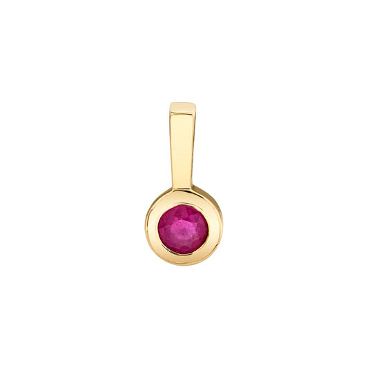 MICHAEL M 14KY FASHION PENDANT RUBY