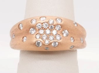 18K RG .50 CTW GH, SI2-3 DIAMOND RING