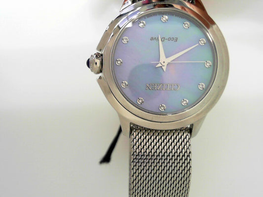 LADIES ECO WR50 SS BRAC BLUE