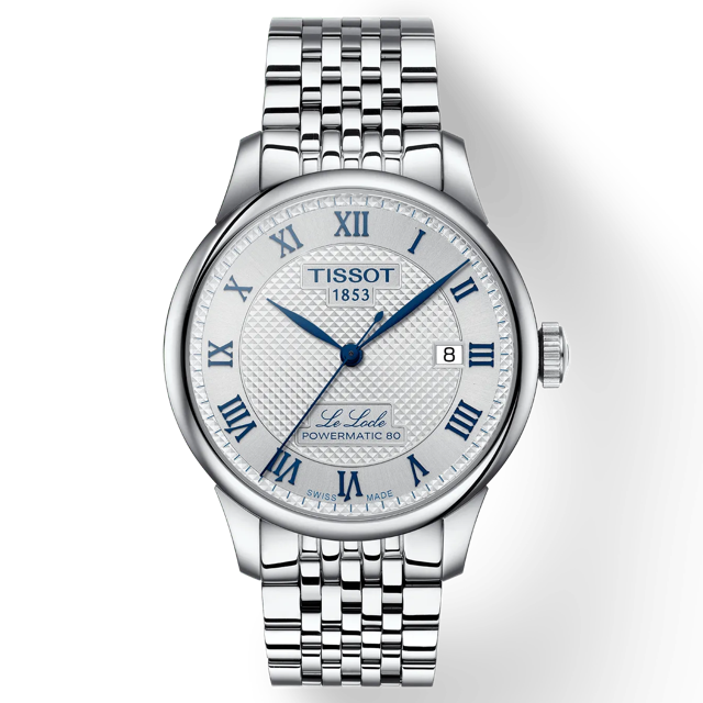 LELOCLE GTS 20TH ANNV PW80SS BR SV ROM W/ Navy Strap