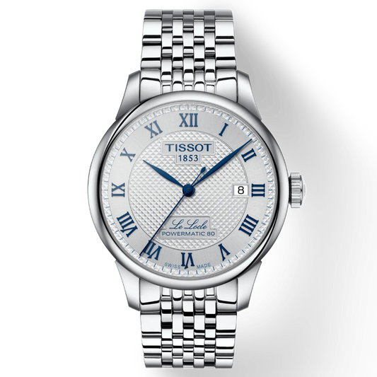 LELOCLE GTS 20TH ANNV PW80SS BR SV ROM W/ Navy Strap