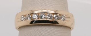 14KY .50CTW GENTS DIAMOND BAND