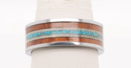 STEELREVOLT CERAMIC TURQ, ANTLER, WHISKEY BRL LINES 9.5