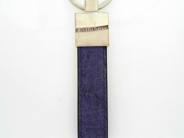 KEY HOLDER OSTRICH - LIGHT PURPLE