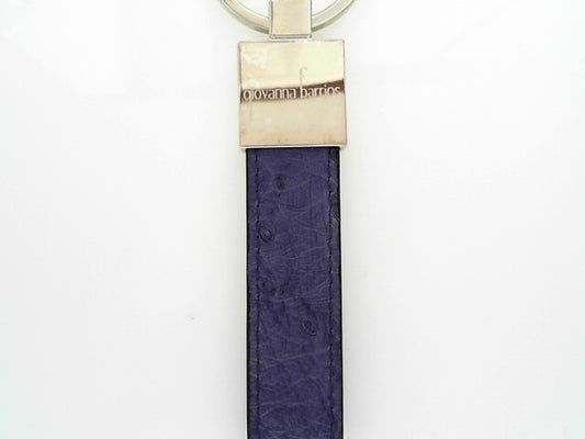 KEY HOLDER OSTRICH - LIGHT PURPLE