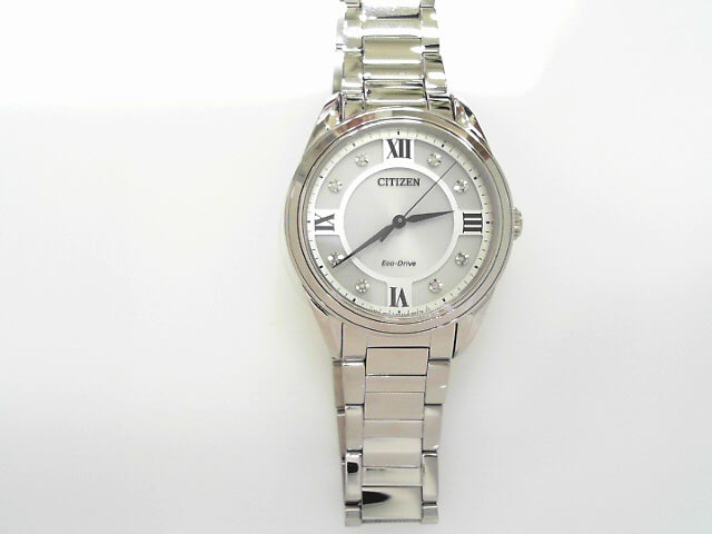 LADIES ECO WR50 SSTPG BRAC SLVR
