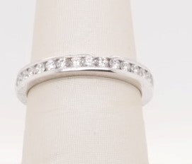 MICHAEL M 18K WG BAND 0.46CTW R461B1