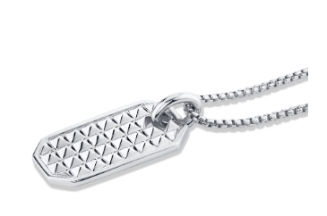 MICHAEL M GTS STERLING SILVER CUFF LINKS