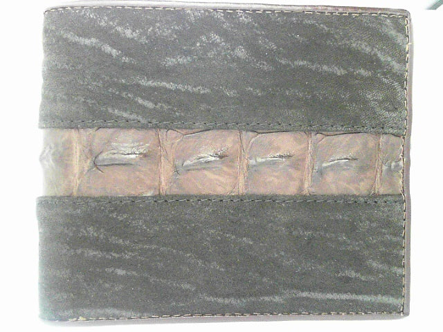 SLIM FOLD WALLET - SHARK/CROCODILE
