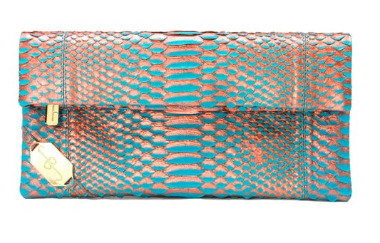 FOLD CLUTCH - PYTHON MERMAID