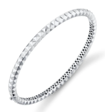 MICHAEL M STERLING SILVER TETRA PYM BRACELET