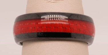 SR36-8MM SIZE 10 RED CARBON INLAY