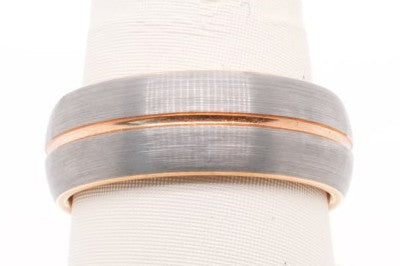 STEEL REVOLT TUNGSTEN CARBIDE 8MM SIZE 9.5