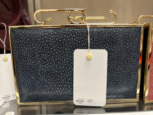 STINGRAY CLUTCH NAVY BLUE