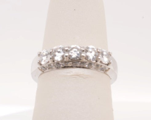LADIES 14K WG 1CTW APX 1CTW
