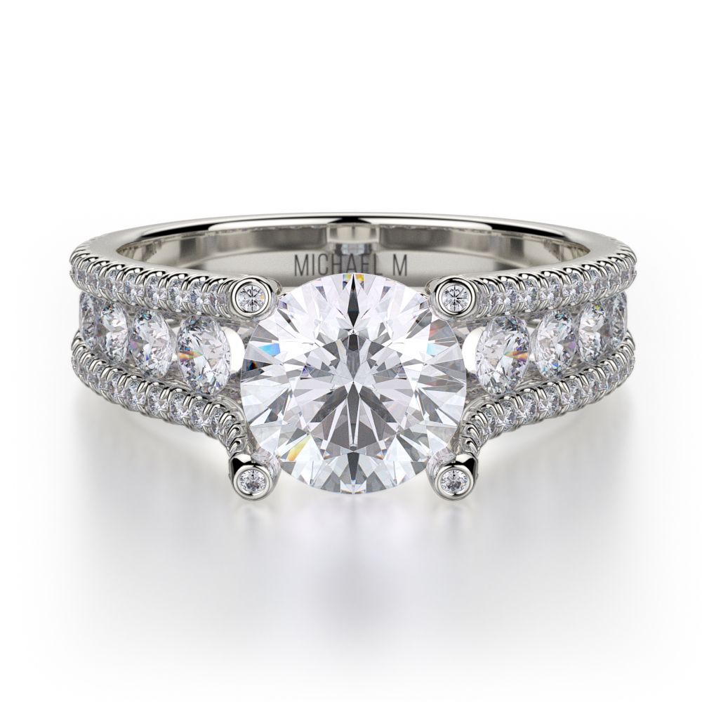 MICHAEL M 18K SEMI 0.83CTW R679S-1.5