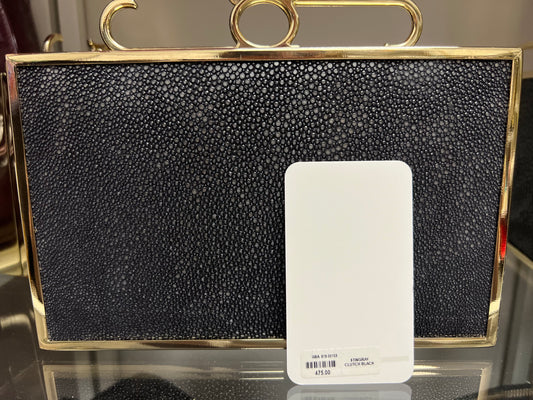 STINGRAY CLUTCH BLACK