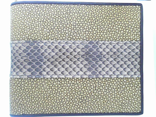SLIM FOLD WALLET - STINGRAY/SNAKE