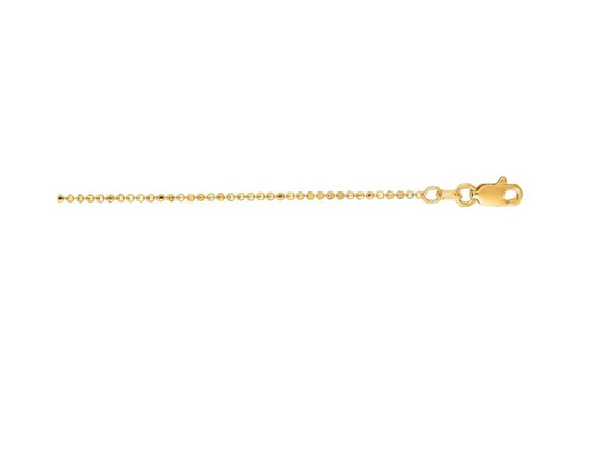 14KY 20" 0.9MM LUMINA CHAIN