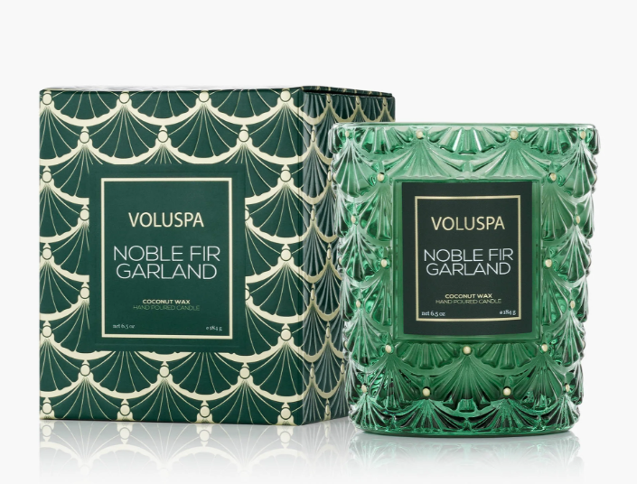 VOLUSPA NOBLE FIR GARLAND 6.5 OZ CLASSIC CANDLE