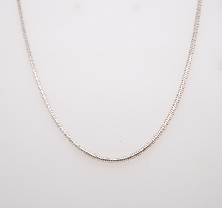 1.9MM STERLING SILVER ADJUSTABLE CHAIN 20"