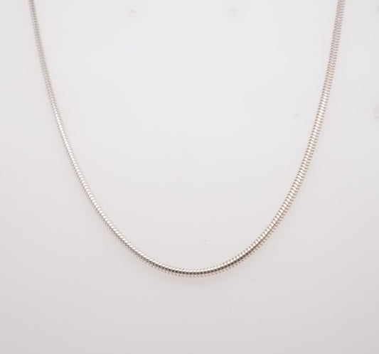 1.9MM STERLING SILVER ADJUSTABLE CHAIN 20"