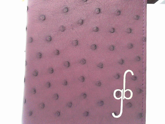 PASSPORT CASE- OSTRICH PURPLE