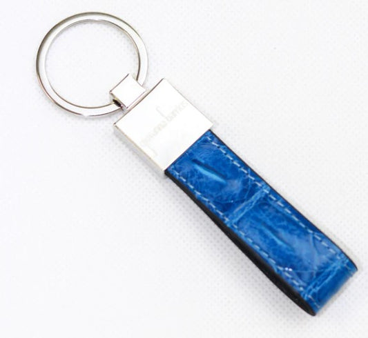 KEY HOLDER CROCODILE- BLUE