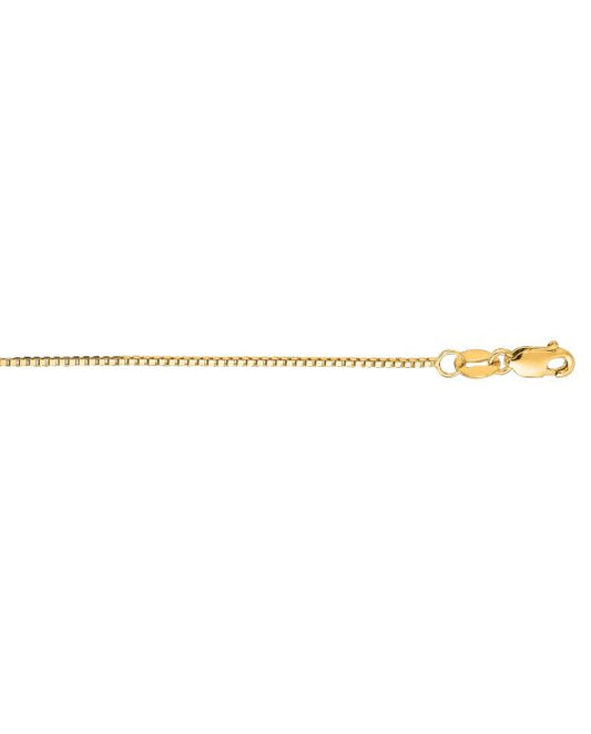 14KY 20" 0.75MM BOX CHAIN