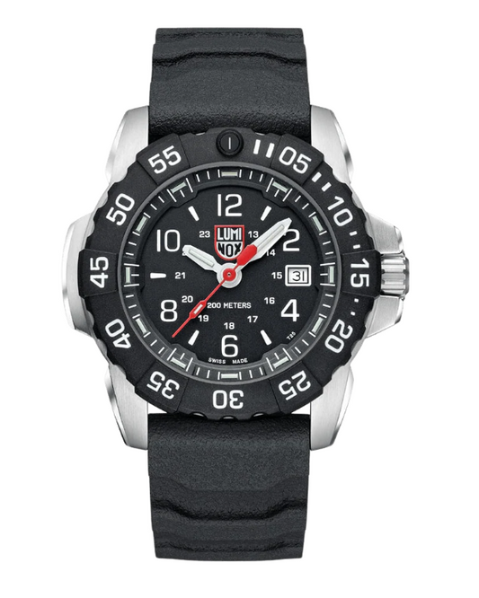 LUMINOX NAVY SEAL STEEL 3250 SERIES CARBONOX BEZEL
