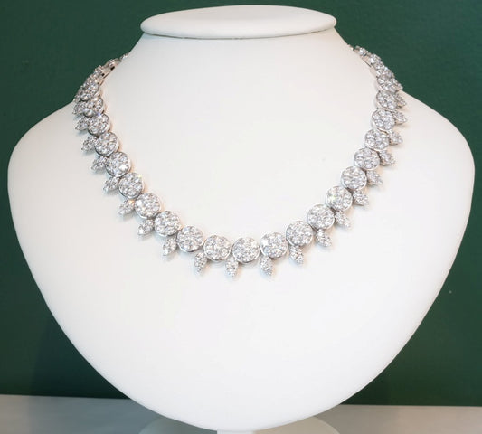 LADIES 28.0CTW DIAMOND LENGTH 15.5"
