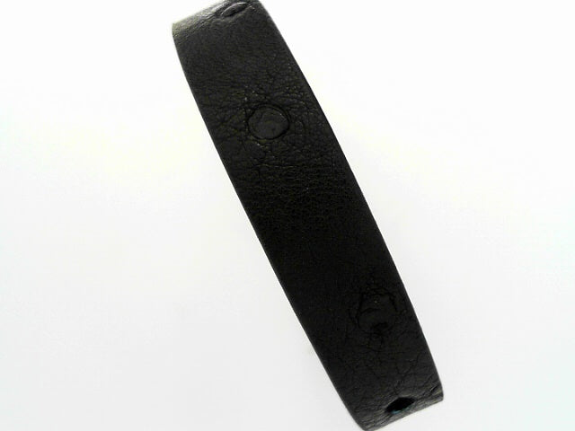 OSTRICH BRACELET BLACK