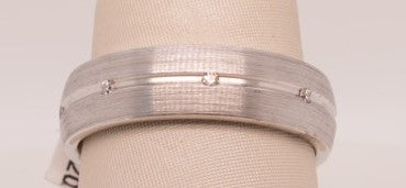 MICHAEL M GTS 14KW WEDDING BAND 0.09CTW MB104