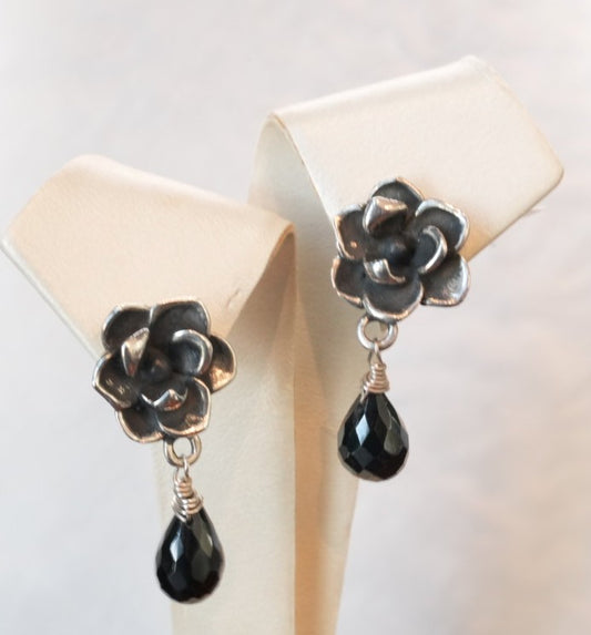 LADIES KING BABY ROSE EARRING SS