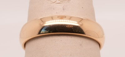 14KY 5MM LIGHT COMFORT FIT BAND SZ 9