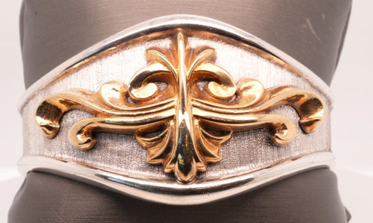 925 KING BABY SCROLL SHIELD CUFF 8.75 IN.