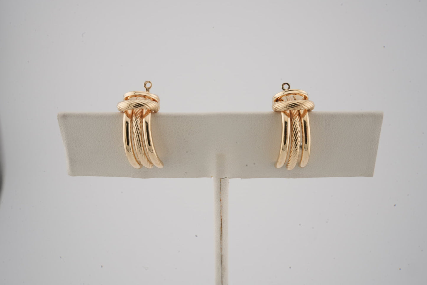 ESTATE 14K YG EARRING JACKETS