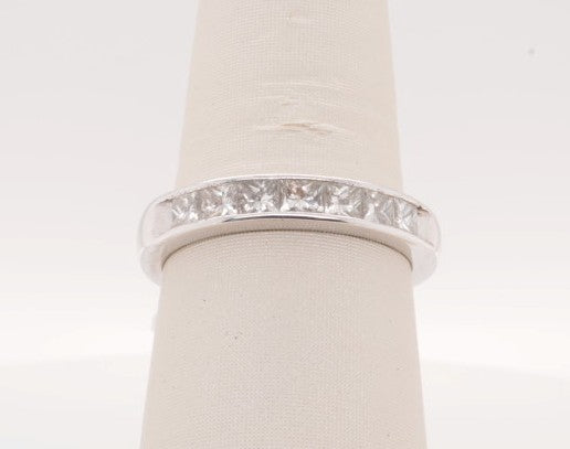 PLAT PRINCESS CHANNEL BAND 1.10CTW